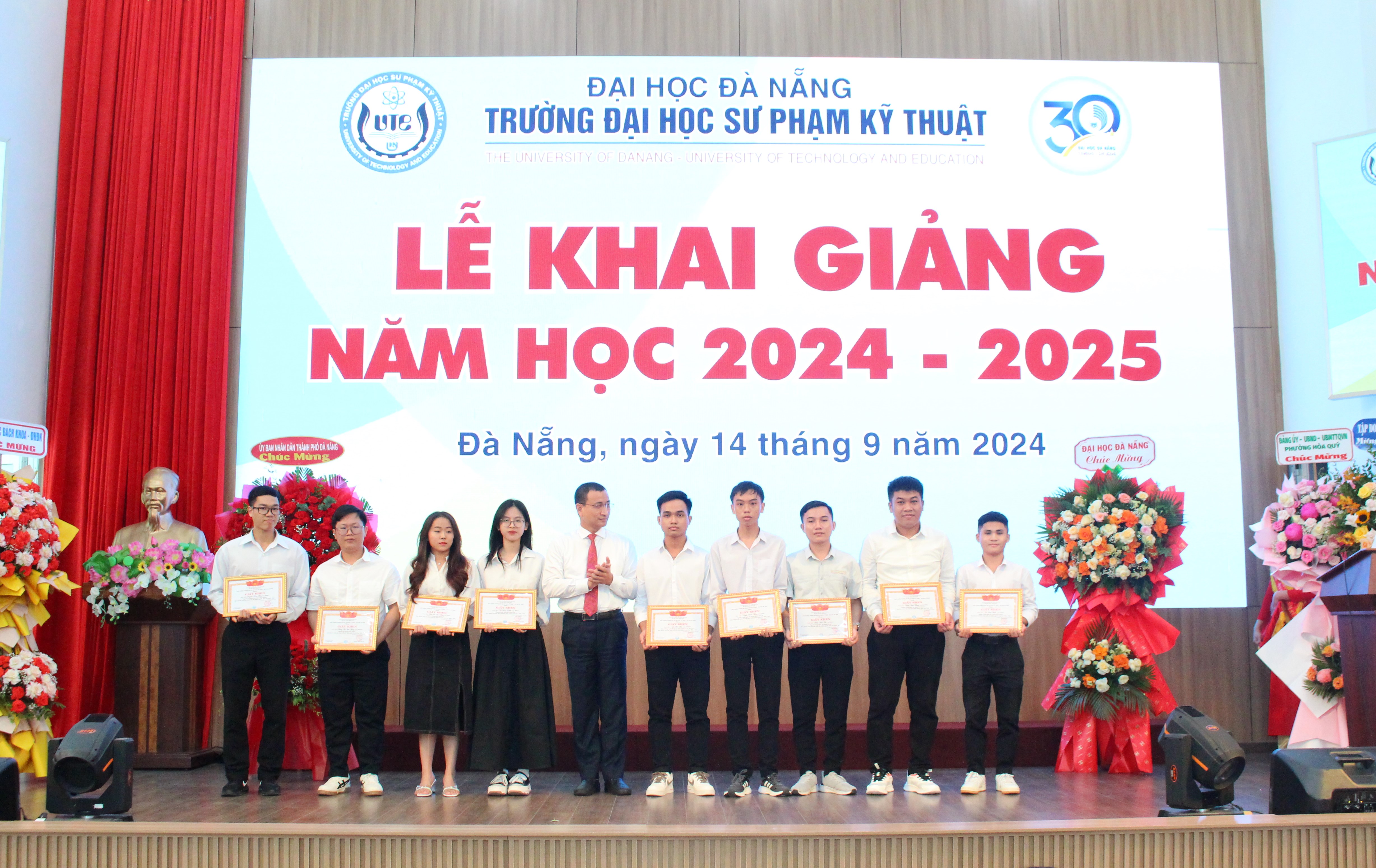 Trường ĐH Sư phạm Kỹ thuật – ĐH Đà Nẵng long trọng tổ chức Lễ khai giảng năm học 2024 – 2025